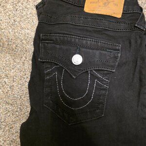 True religion black skinny